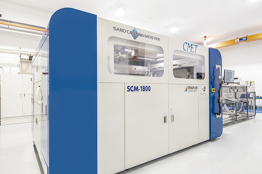 Máy in 3D sử dụng cát nhân tạo