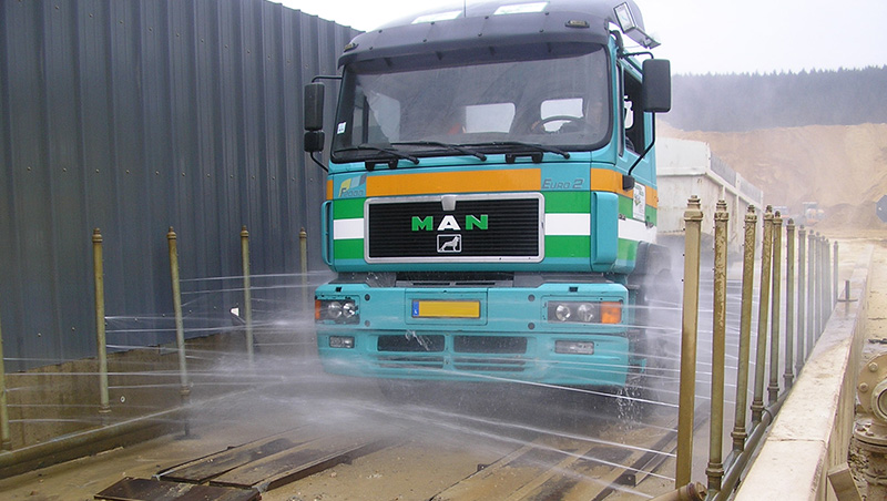 Truck Wash Water