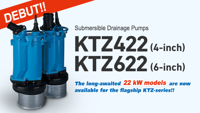 Submersible Drainage Pumps KTZ 422 / KTZ622